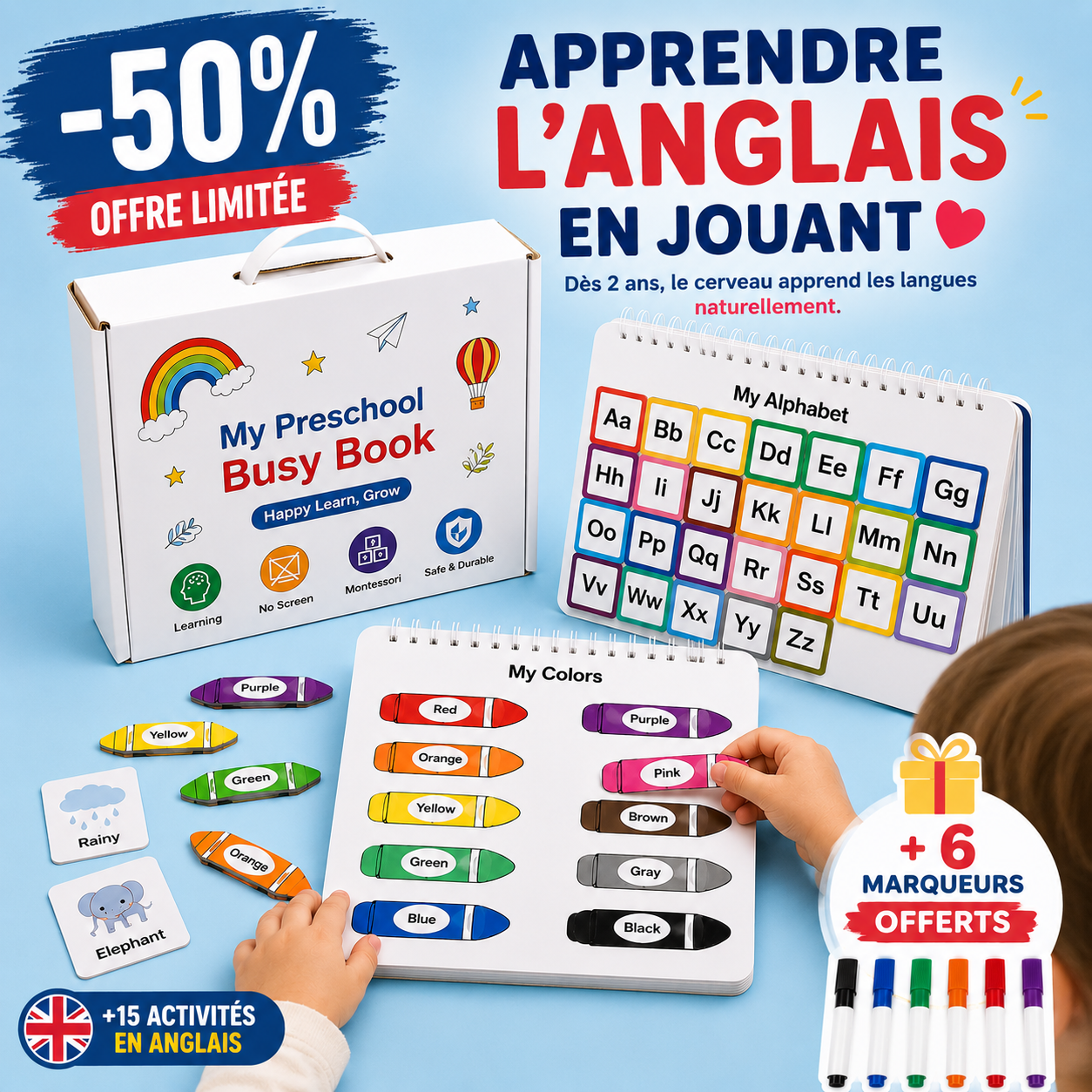 Mon Premier Livre d'Anglais Montessori