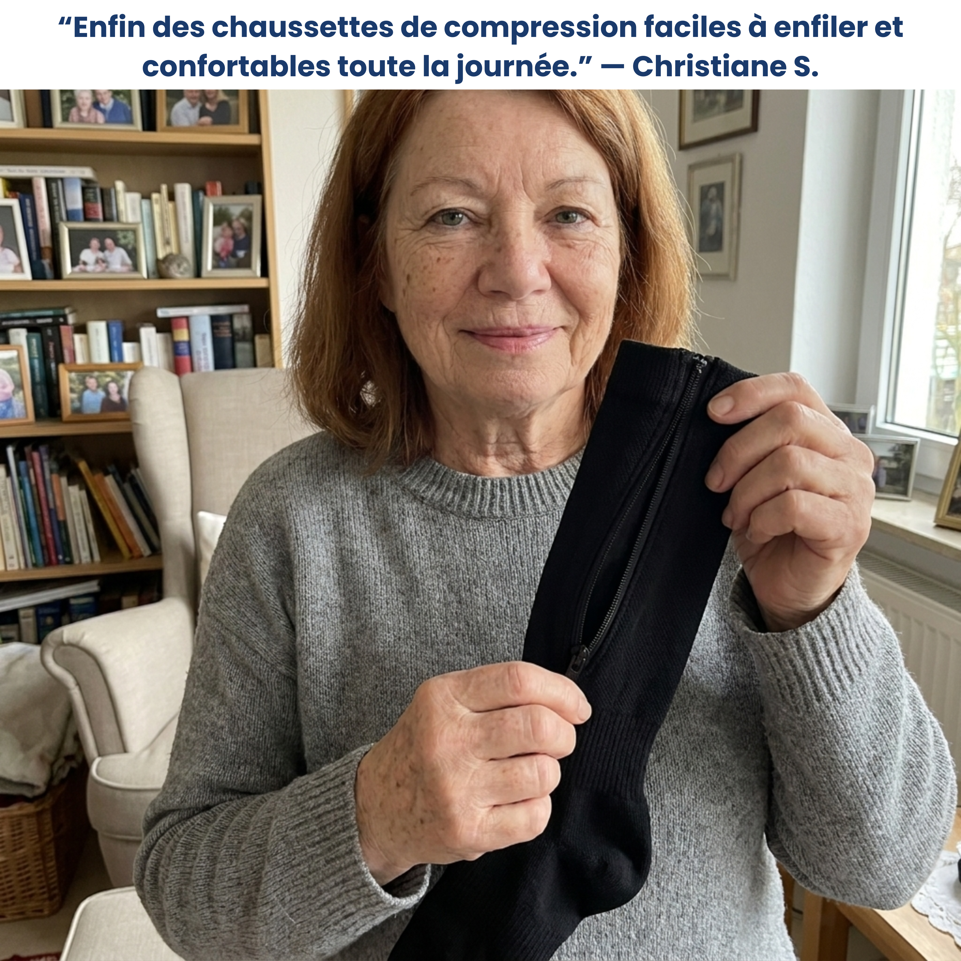 Chausette de compression
