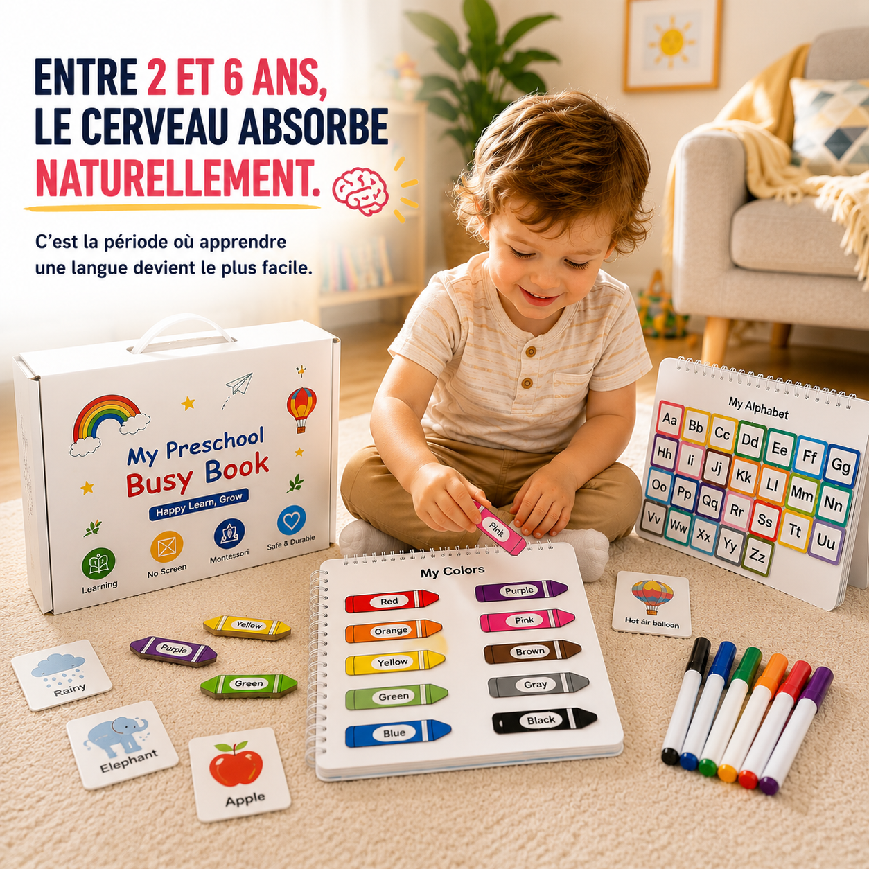 Mon Premier Livre d'Anglais Montessori