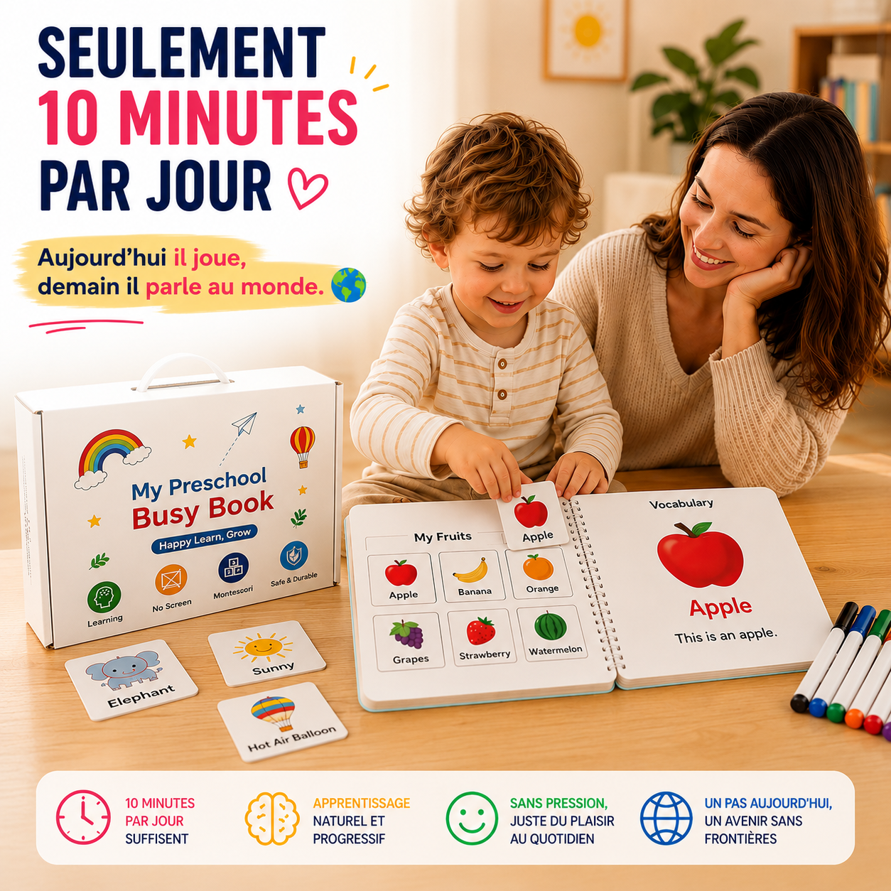 Mon Premier Livre d'Anglais Montessori